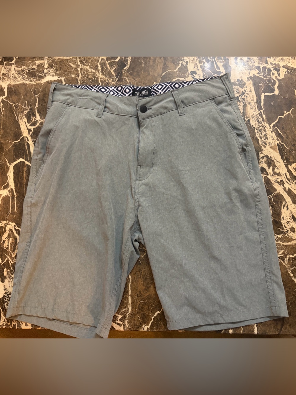 TRUNKX Men's Gray Cargo Shorts